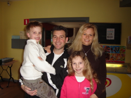 Timmy, Marc, Alexia et Ylva Mispelaere